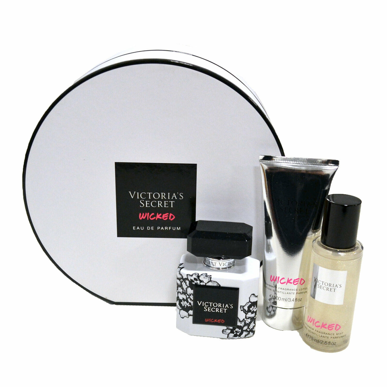 Victoria's Secret Gift Set Wicked 3 Piece Perfume Mist