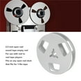 thumbnail image 4 of 1/4 2.5 Inch Empty Tape Reel for Recording, Open Reel Takeup Reel Machine with 3 Hole Universal Sound, Empty Reel Aluminum Alloy Takeup Reel Empty Reel Opening Machine Part, 4 of 8