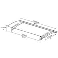 thumbnail image 3 of Palram - Canopia Aquila 1500 5' x 3' Acrylic/Galvanized Steel Awning - Gray/Solar Gray, 3 of 9