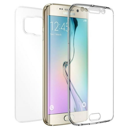 GALAXY S6 EDGE PLUS CASE, NEW BEYOND CELL TRI-MAX TRANSPARENT CLEAR CASE SCREEN GUARD PROTECTOR TPU SLIM COVER FOR SAMSUNG GALAXY S6 EDGE PLUS +  (SM-G928, G928V, G928R4, G928T, G928I, G928A, (Best Clear Case For Galaxy S6)