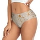 thumbnail image 2 of Fotbe Tortilla Calzones Estampados para Mujer – Ropa Interior de Algodón, Cómoda, Suave y Elástica-Medium, 2 of 6