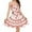 Pink Love Bow, variant on FKELYI Pink Love Bow Slip Dress for Women Elastic Sleeveless Midi Dress for Women Size XS Durable Valentine's Day Swing Twirl Skater Dress
