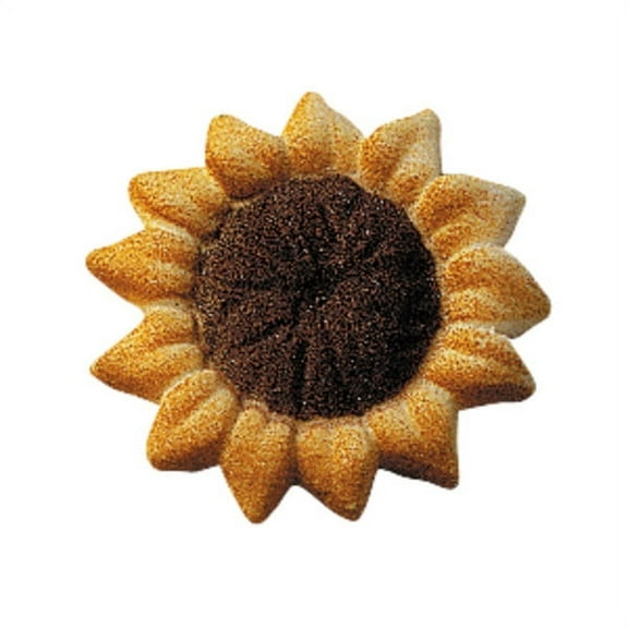 Sugar Sunflower Cake Topper, by National Cake Supply - Lucks (12 Count)