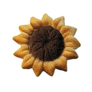 Edible Sugar Sunflower Cupcake and Cake Toppers - 12 Count - 48110