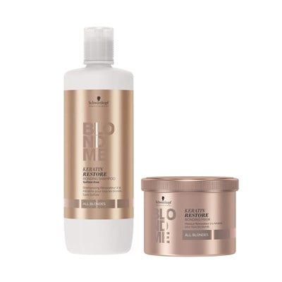 Schwarzkopf Blondme All Blondes Keratin Restore Duo