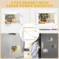 thumbnail image 6 of 6 Pack- 4x6 inch Acrylic Fridge Magnetic Frame, Acrylic Photo Picture Frames,Double Sided Photo Refrigerator Magnet Picture Frame for Fujifilm Instax Mini,Clear Picture Display Frame, 6 of 6