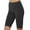 Black, variant on TAGOLD Womens Summer Pants,Women’s Elastic Waist Summer Solid Casual With Outing Half Shorts Pants