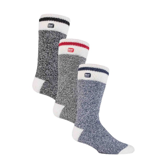 HEAT HOLDERS - 3 Pack Multipack Mens Insulated Thermal Socks for Winter