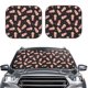 thumbnail image 2 of Balery Popcorn Parasol para parabrisas de coche de 2 piezas | Parasol plegable para parabrisas delantero de coche para la mayoría de sedanes-Large, 2 of 6