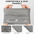 thumbnail image 4 of Vetpw 6 Pack Summer UV Protection Cooling Neck Gaiter Face Clothing Neck Gaiter Mask Scarf Sunscreen Breathable Bandana for Women Men, 4 of 8
