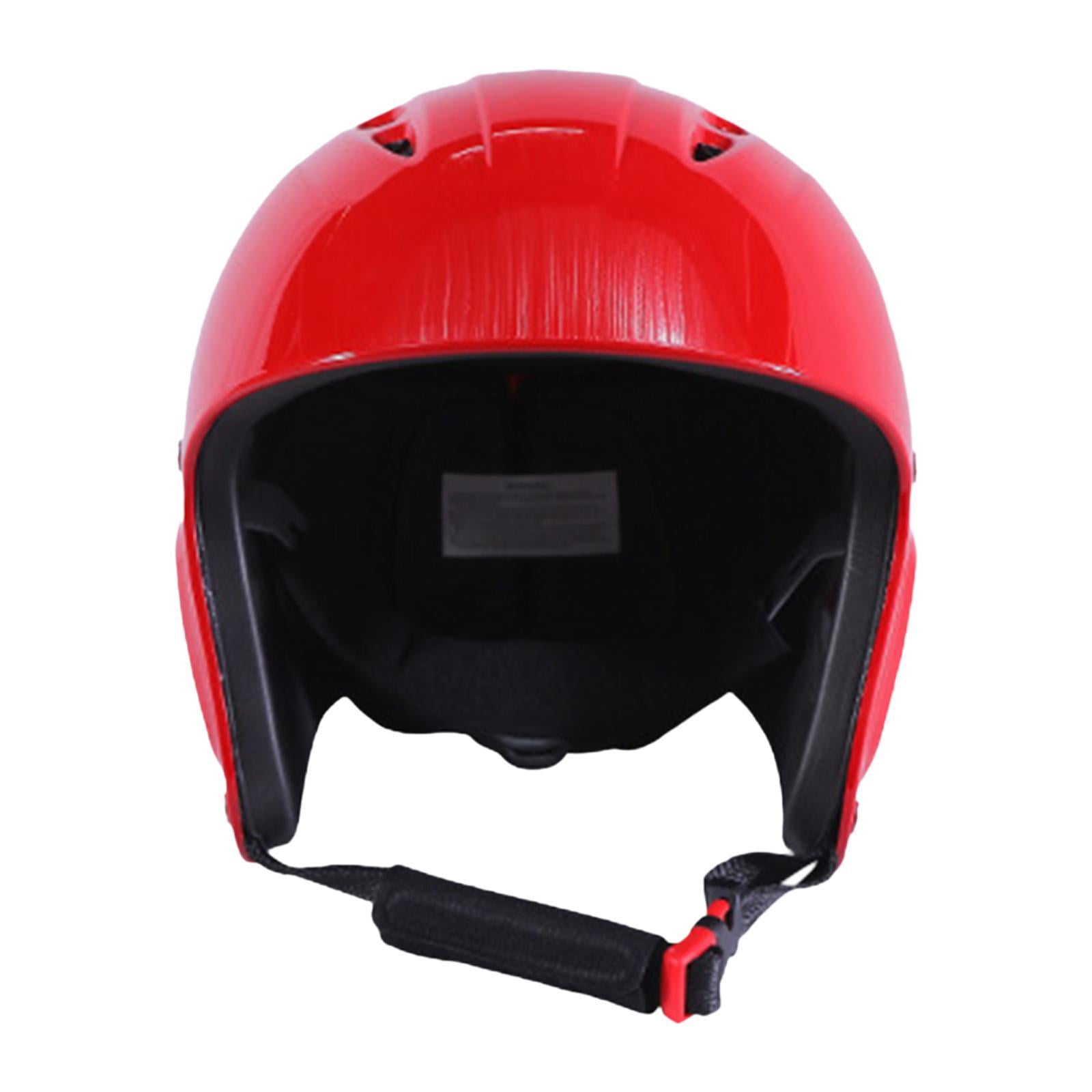 Colaxi Hard Hat Secure Helmet Protective Accessories Sports Helmet Protection Cap for Drifting River Adventure Outdoor Rock Climbing Red
