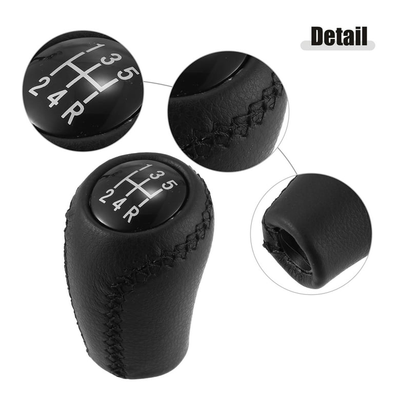Amazon.com: Leather Gear Stick Shift Knob Cover Fit for