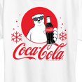 thumbnail image 3 of Coca-Cola - Polar Bear Circle - Women's Short Sleeve Graphic T-Shirt, 3 of 5