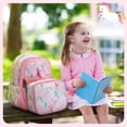 thumbnail image 2 of Set de mochilas mommore Kids con lonchera para niñas de 4 a 8 años, 2 of 7