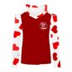thumbnail image 4 of Camiseta de manga larga con estampado de día de San Valentín y cuello en V informal para mujer Fridja czfsfas3882, 4 of 5