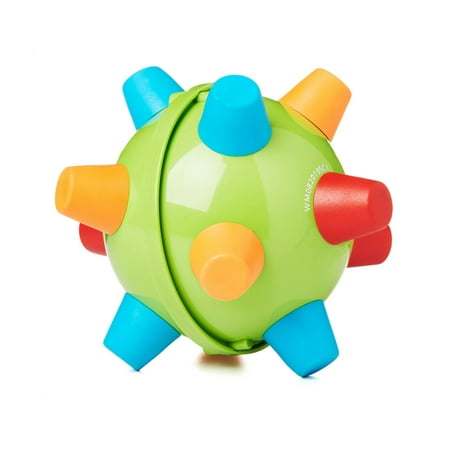 Spark Jiggles and Wiggles Bumpie Ball Sensory Learning Toy, Child and Toddler