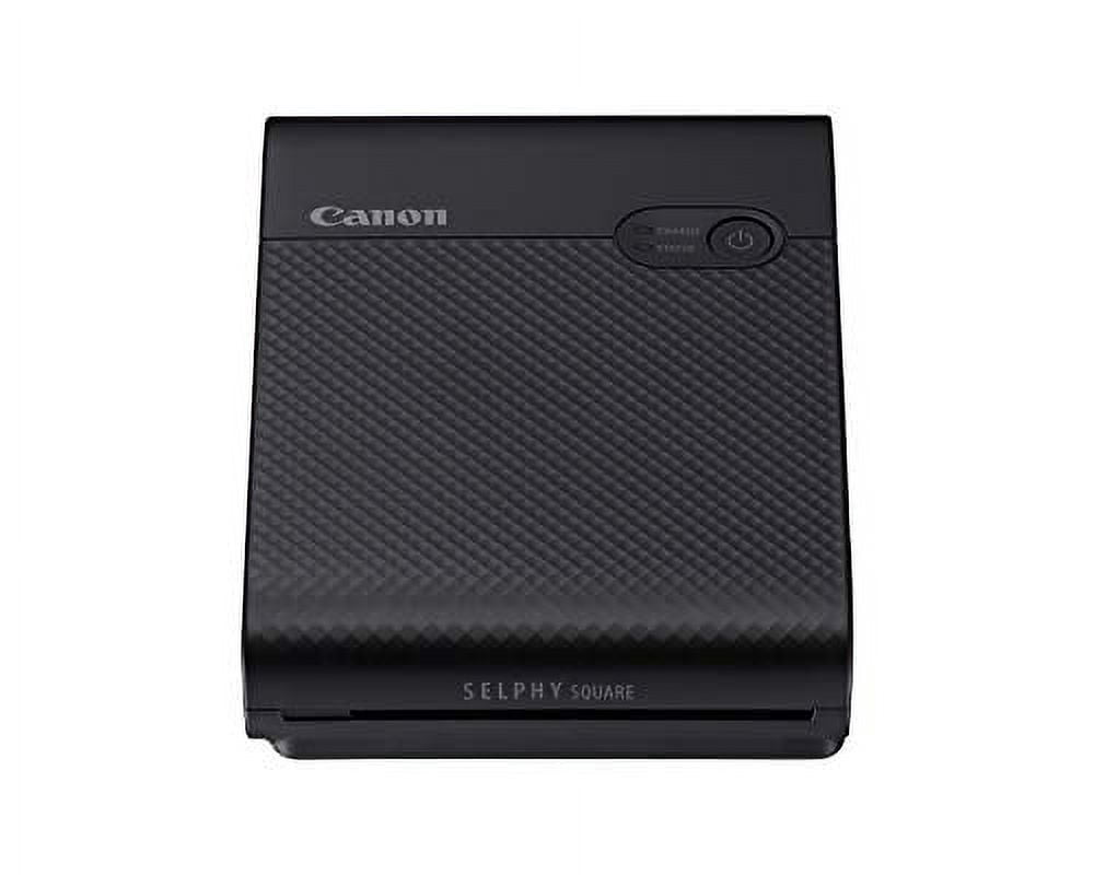 Canon SELPHY QX10 Portable Square Photo Printer for iPhone or Android, Black - (International Version)