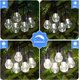 thumbnail image 2 of Cadena de luces para exteriores de grado comercial, resistentes a la intemperie, bombillas E26 irrompibles, cadena de luces conectables para decoración de patio, 48 pies (luz blanca diurna), 2 of 7