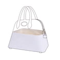 thumbnail image 3 of Organizador de bolsos liviano DGAZ para bolso Bolide de Hermes, interior de bolso de seda y papel Dupont para bolsos de lujo, 3 of 4