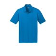 thumbnail image 5 of Port Authority Silk Touch Performance Pocket Polo-L (Brilliant Blue), 5 of 6