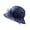 Navy, variant on YAYUBA Womens Dress Hat Wide Leaf Flower Bridal Shower Hat Sun Hats Beach Hat,Navy