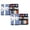 BlueA 2Packs, variant on Set Of 14x Rare for Peace Crystal Natural Gemstone Reiki Collection Stone, 8.8x6.8x3 cm, BlueB 1Pack