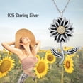thumbnail image 5 of AOVEAO Sunflower Urn Necklace 925 Sterling Silver Urn for Ashes Pendant Necklaces with 18+2'' Chain for Women Memorial Keepsake Jewelry Gift for Dog Cat Pet Grandma Grandpa, 5 of 8