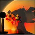 thumbnail image 3 of Sunset Lamp Projection, Multiple Colors Sunlight Lamp Projector, LED Lights Floor Lamp, Rainbow Night Light for Christmas Decorations, 360 Degree Rotation, Photography/Party/Home/Bedroom, Sun Lamp, 3 of 7