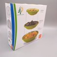 thumbnail image 4 of Qiopertar Clearance Home Decor Kitchen Essential Three-layer Folding Fruit Snack Plates Three-layer Snack Box Folding Fruit Plates Vegetable Storage Bowl under $2 Saving Up To 99% Off, 4 of 8
