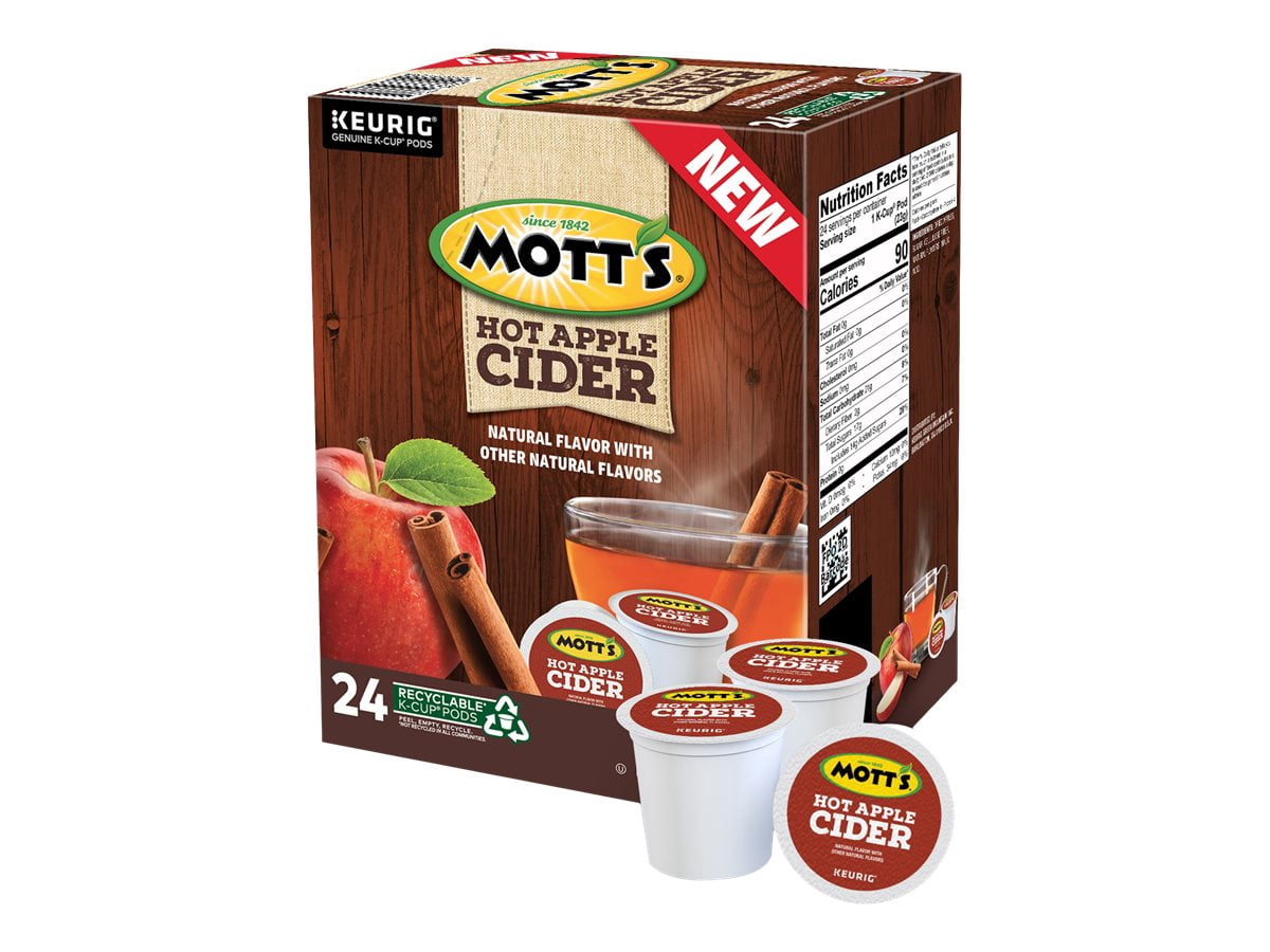 Mott's Hot Apple Cider - Hot drink pod 