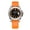 Orange-Silver-Rubber, variant on Men's Dive Watch - 200M Water Resistant, Japanese Quartz Movement, Ceramic Bezel & Super Luminous Quartz Watches for Men