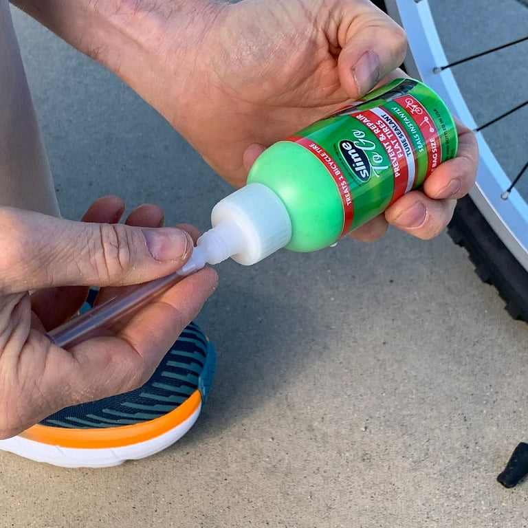 Slime Tube Sealant 4oz. to Go Prevent and Repair Flat Bike Tires 10186