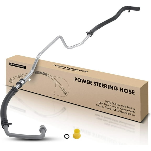 A-Premium Power Steering Return Hose Line Assembly Compatible with Kia Sedona 2008-2014 3.5L 3.8L Gear To Pipe