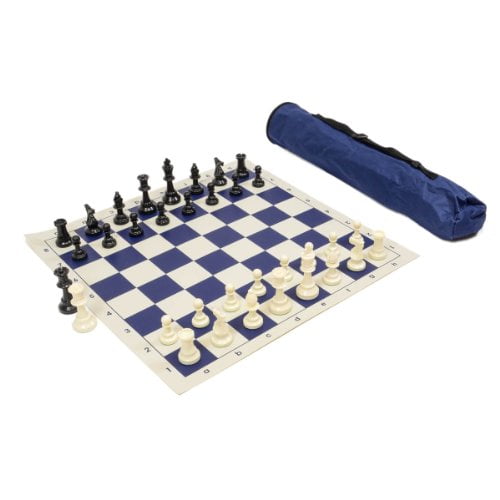 Wholesale Chess Archer Chess Set Combo - Navy Blue