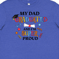 thumbnail image 4 of Inktastic My Dad Graduated and I'm Super Proud Youth T-Shirt, 4 of 5