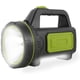 thumbnail image 1 of Linterna LED ultra potente recargable por USB de 135000 lúmenes, 6000 mah con luz lateral, linterna impermeable de alta potencia para emergencias, senderismo, camping, caza, luz lateral con luz suave JAMW Sencillez, 1 of 5