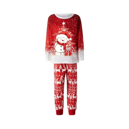 

Family Christmas Outfits Matching Sets Party Pajamas Family Xmas Raglan Shirt Holiday Loungewear
