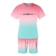 thumbnail image 4 of Playeras Cuello V Para Hombre, Conjunto De Dos Piezas De Camiseta Y Pantalones Cortos De Manga Corta Con Estampado Masculino, Camisa Estampada Y Pantalón Corto., 4 of 5