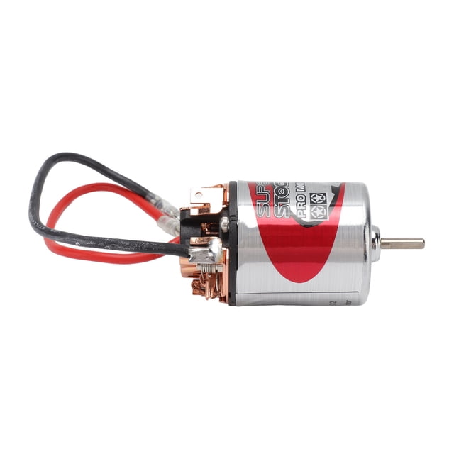RC Brushed Motor, Three Slot Straight Rotor Waterproof RC Motor For RC Climbing Car 12T,17T,22T,29T,40T