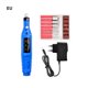 thumbnail image 5 of Taladro eléctrico Seitruly pluma para tallar juego de manicura estándar de Europa azul, 5 of 6