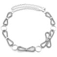 thumbnail image 1 of Women metal chain waist hip belly silver, 1 of 4