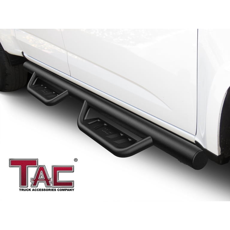 Running Boards For Chevrolet Colorado / GMC Canyon Crew Cab – 2015-2025, Black Textured