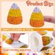 thumbnail image 5 of Seyotauo Halloween Pumpkin Stickers Roll 1.2in Laser Smiling Pumpkin Shape Waterproof Decals Orange Sparkly Self-Adhesive Stickers for Kids Halloween Party Envelope Scrapbook Decorations, 5 of 7