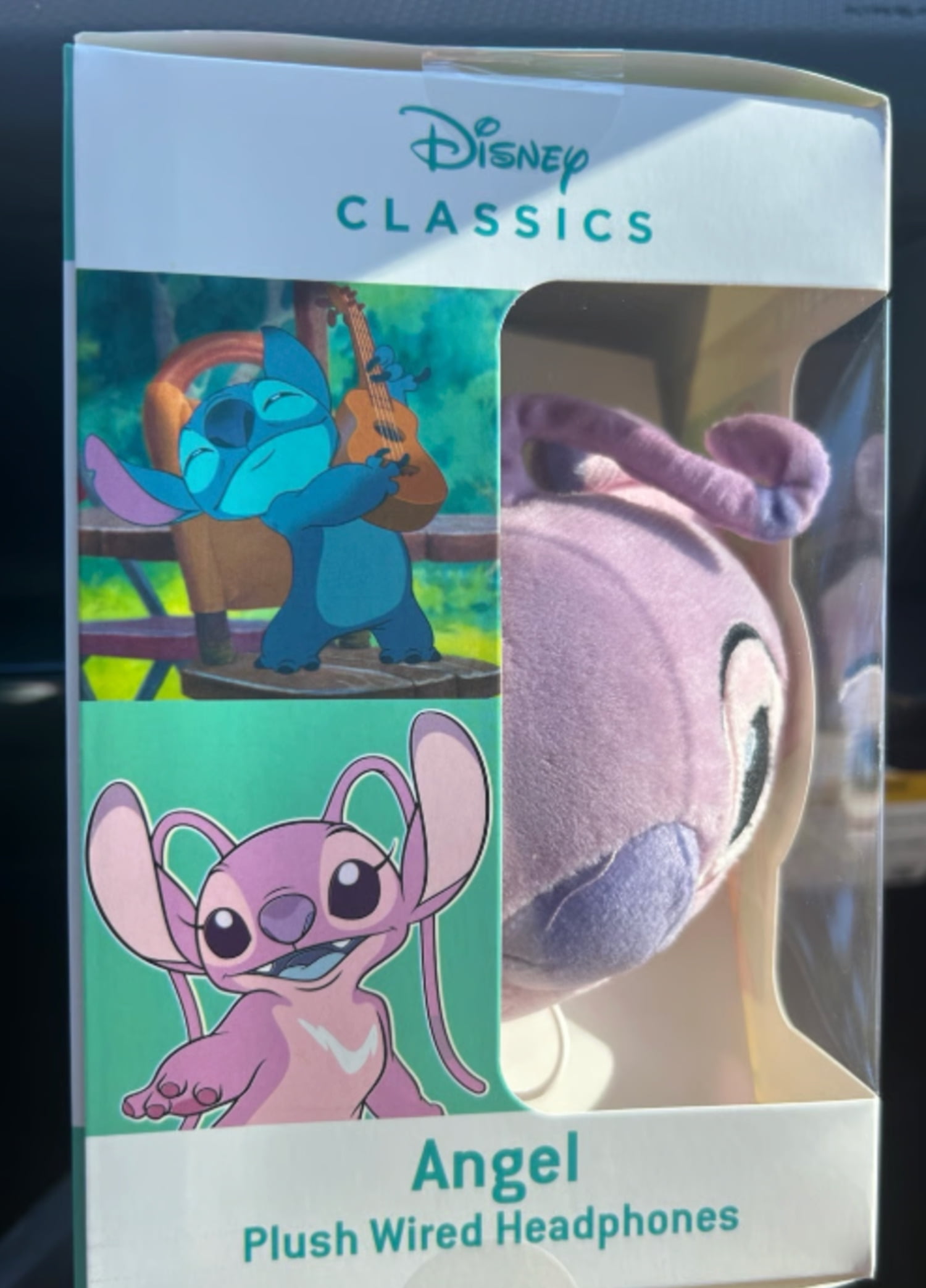 Disney Classics Angel Plush Wired Headphones - Walmart.com