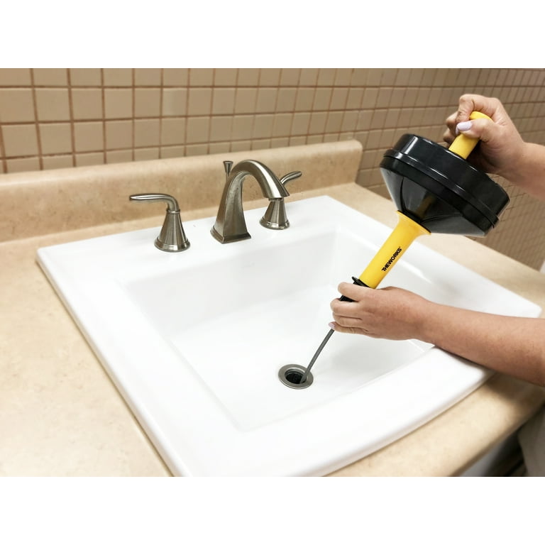 The Works, 15 ft, Manual Drain Snake Heavy Duty Pack - Walmart.com