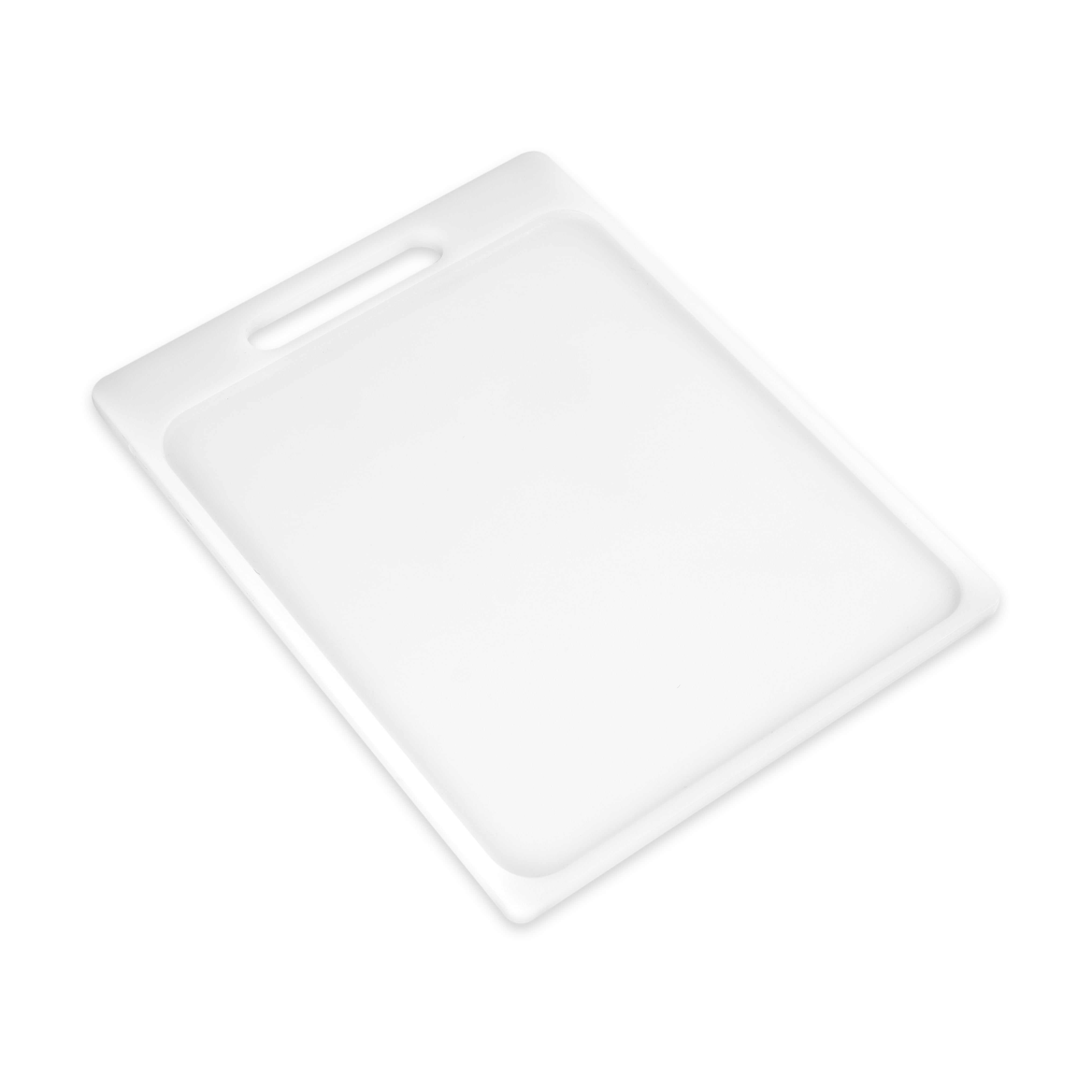 (3 pack) Mainstays 11" X 14.5" White Non-Slip Poly Cutting Board with Juice Groove