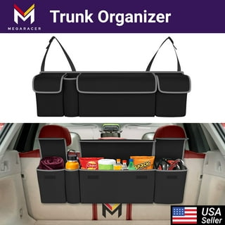 New Wider Seat Tote Organizer, Collapsible with Elastic Strap for