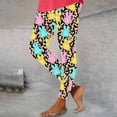 thumbnail image 5 of Karymi Womens Slacks Fashion Slim-Leg Rabbit Print Long Easter Retro Pants Skinny Fit Lightweight Fitness Athletic Trousers Stretchy Quick Dry Yoga Pants for Women, 5 of 6