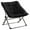 Black, variant on OAKHAM Comfy Saucer Chair, Folding Faux Fur Lounge Chair for Bedroom and Living Room, Flexible Seating for Adults, X-Large, Grey