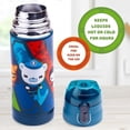 thumbnail image 3 of Octonauts Above & Beyond Stainless Steel 13 oz Insulated Water Bottle for Boys - Easy to Use for Kids - Reusable Spill Proof BPA-Free Blue Water Bottle, 3 of 4